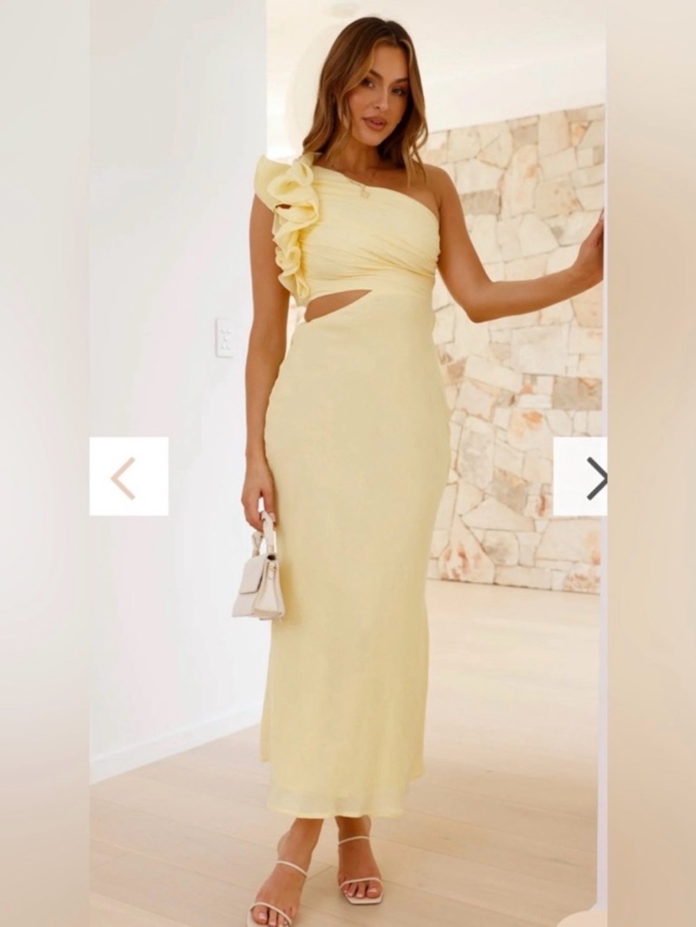 Billy J - Amina Maxi Dress - Yellow